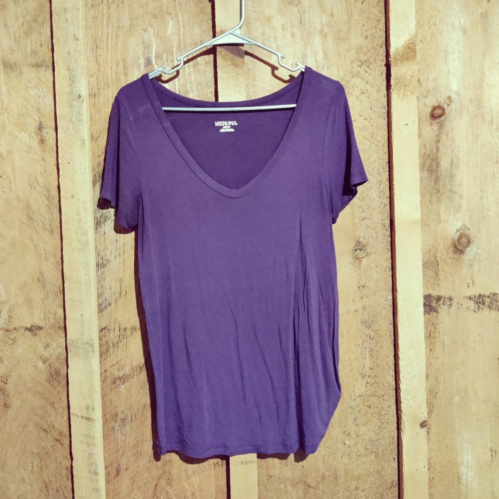 XS Purple Tee